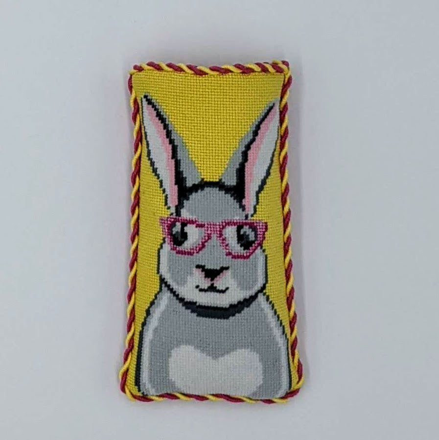 Bunny w. Glasses Eyeglass Case