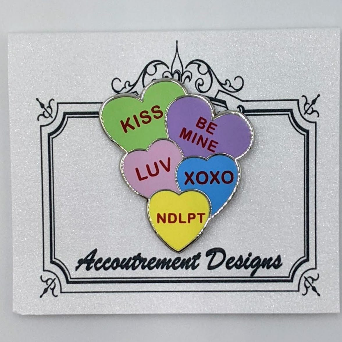 Valentine Candies Needle Minder Magnet