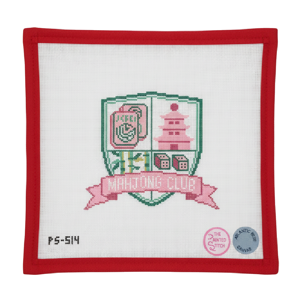 Mahjong Crest (Pink)