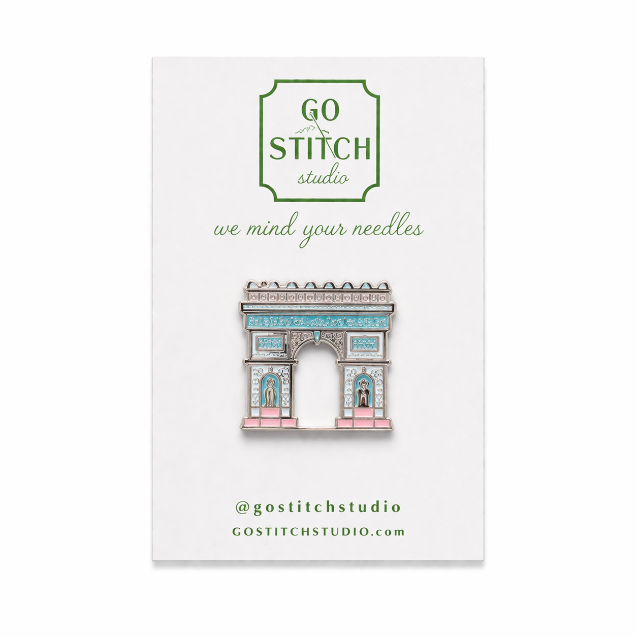 Arc de Triomphe Needle Minder Magnet