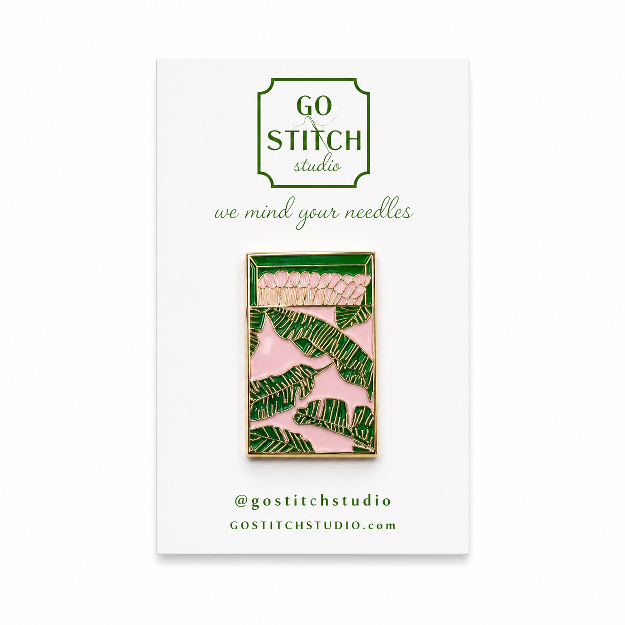 Palm Beach Matchbox Needle Minder Magnet