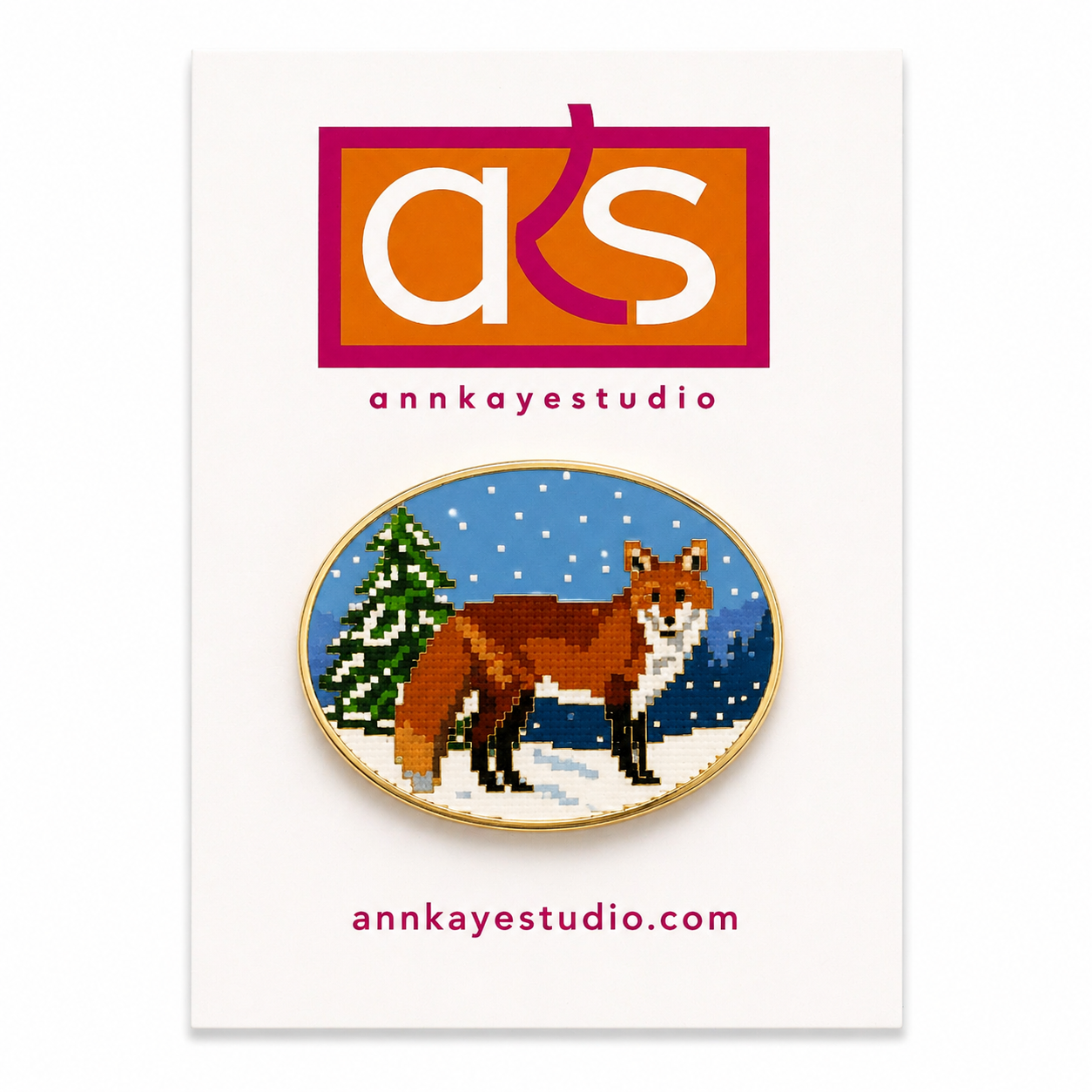 Fox Needle Minder Magnet