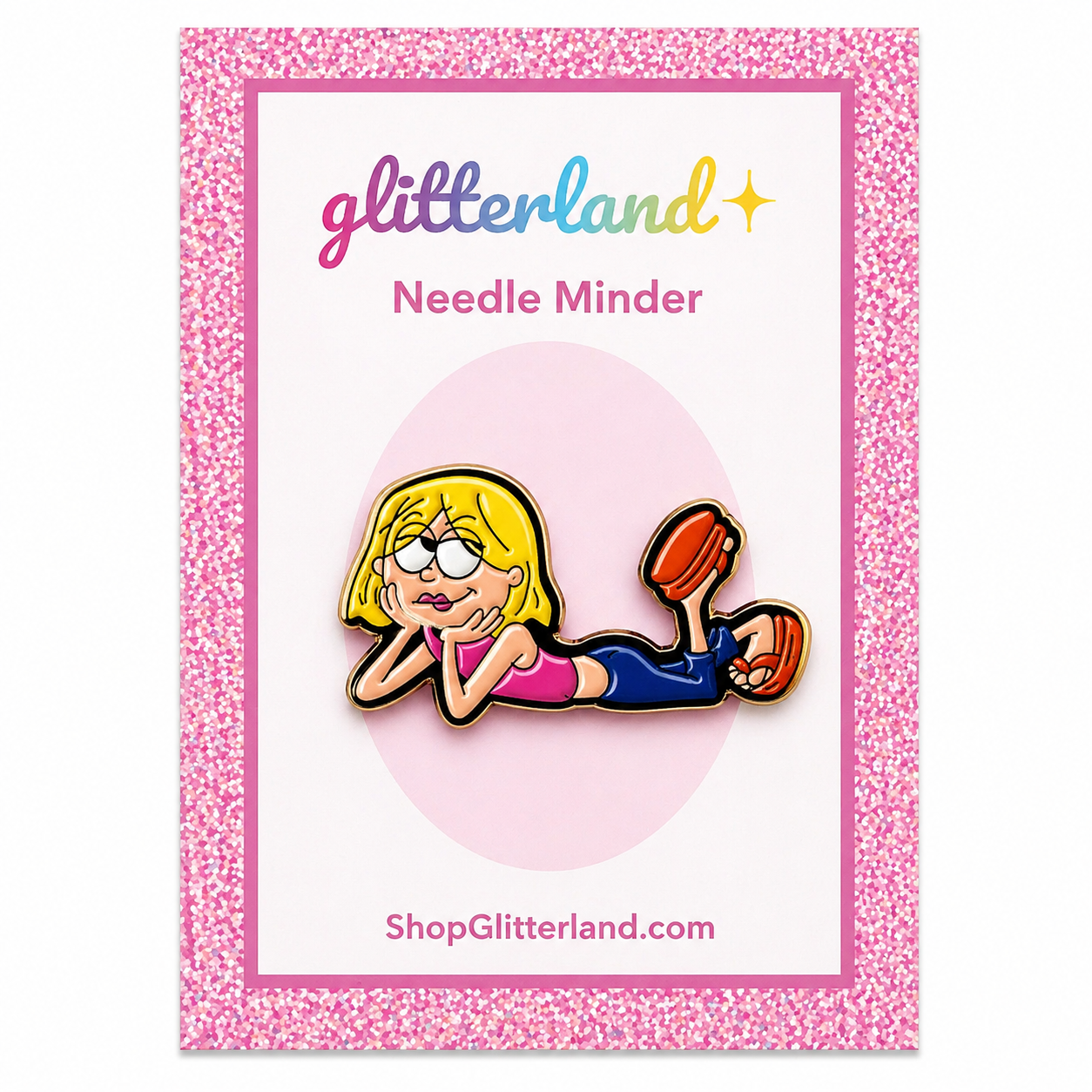 Chill Girl Needle Minder Magnet