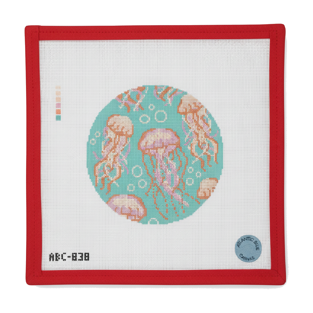 Jellyfish Round (Blue)