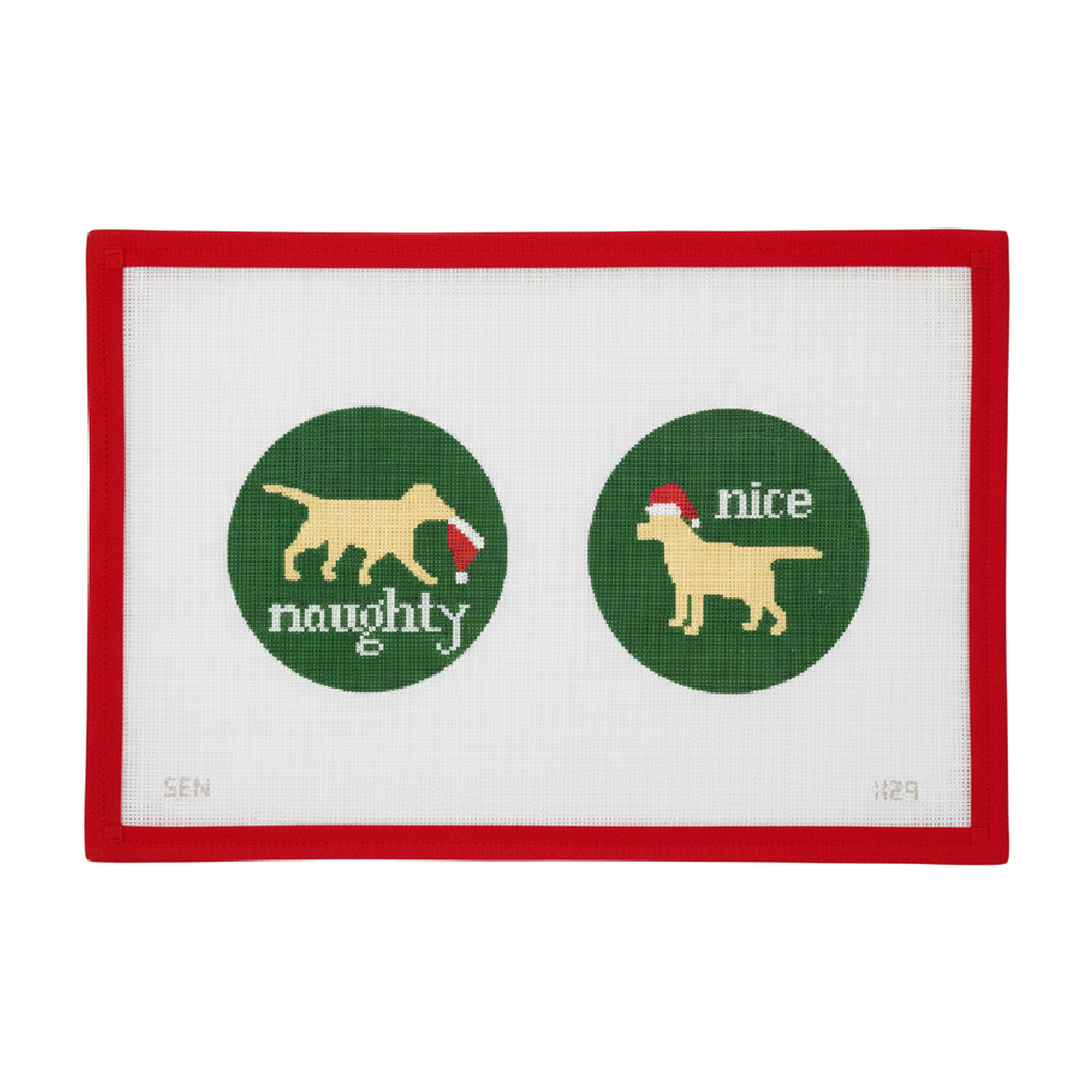 Naughty/Nice Yellow Labs