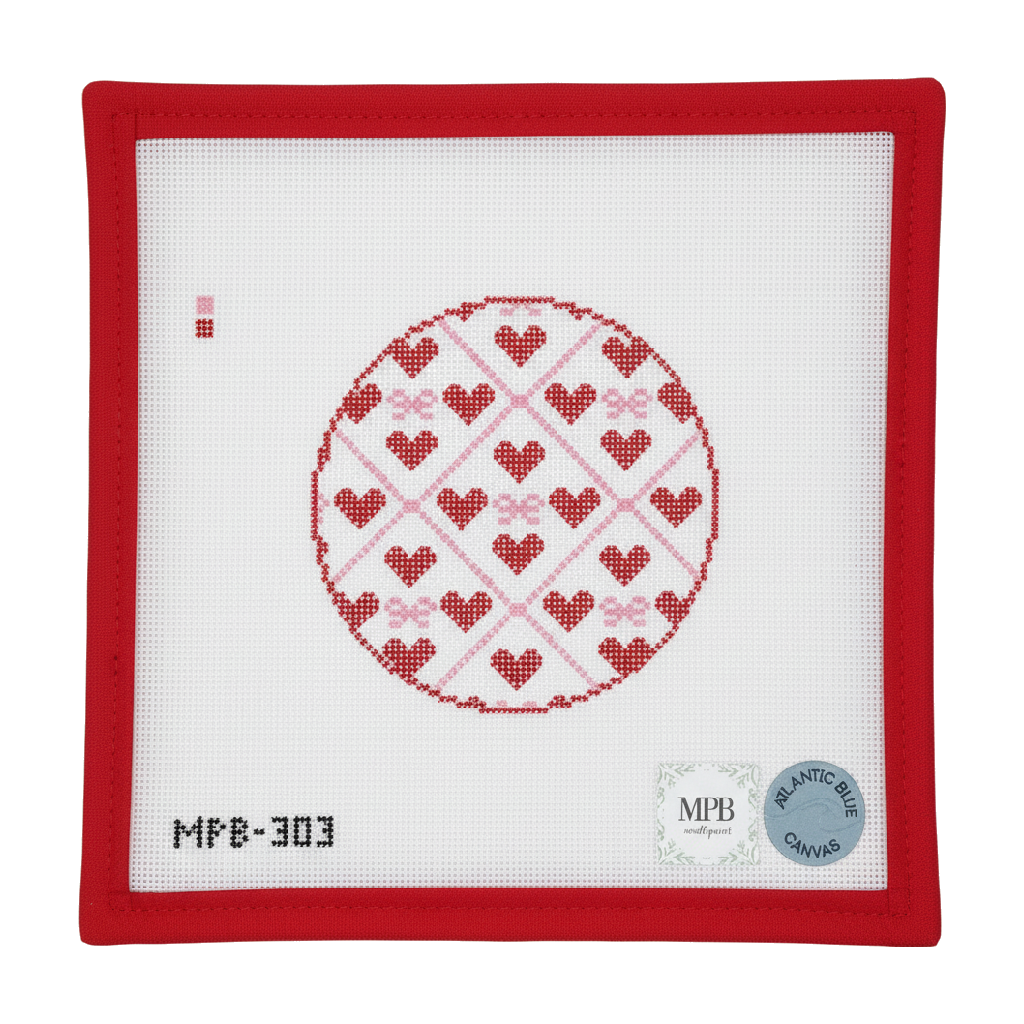 Valentine's Day Trellis Round