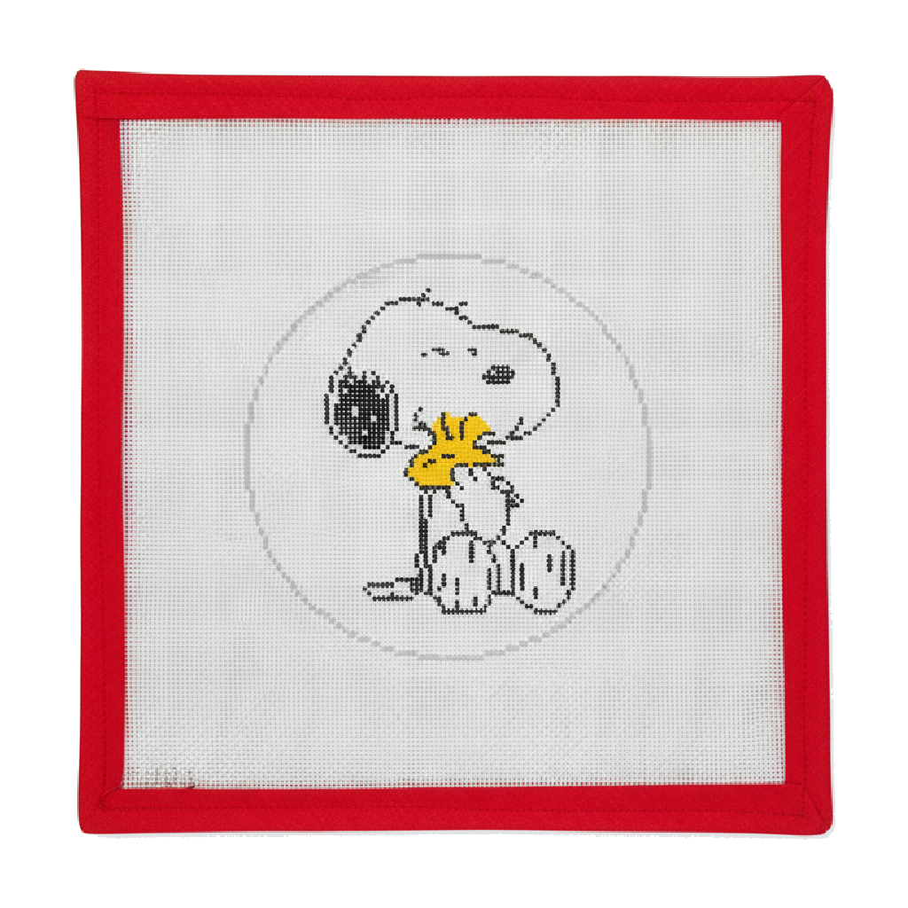 Snoopy Hugging Woodstock