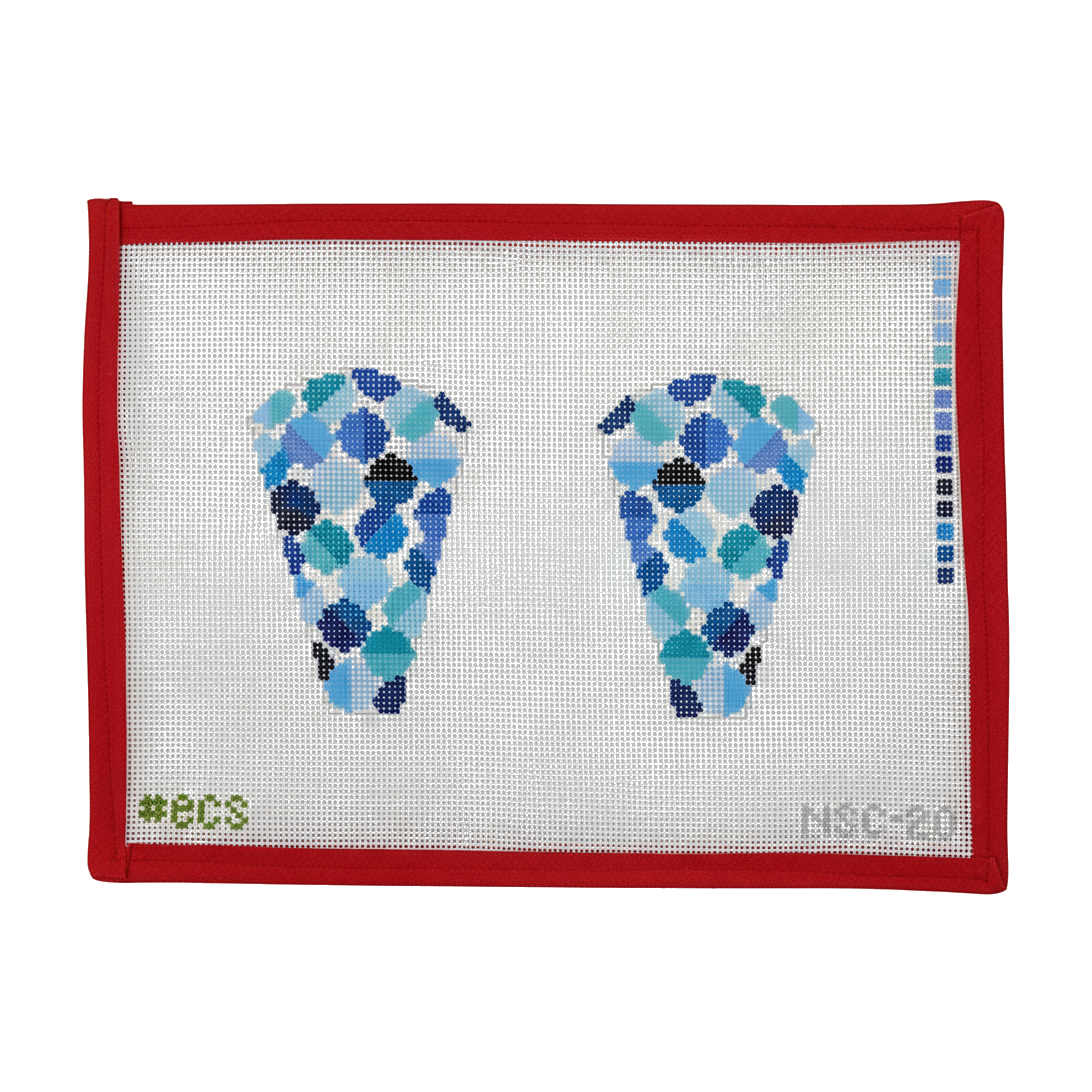 Evelyn Scissor Case (blues)