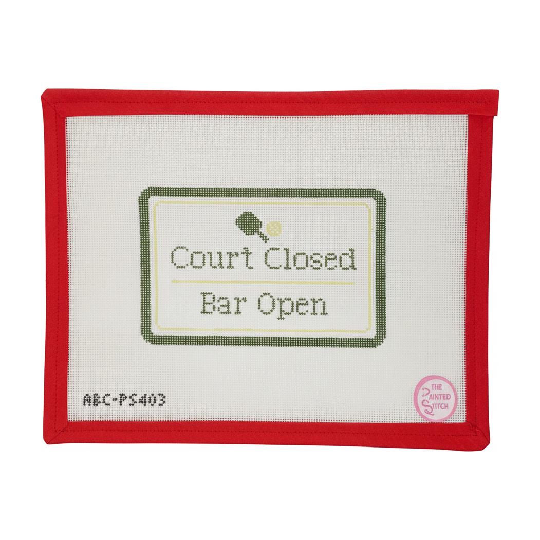 Court Closed, Bar Open (Pickleball)