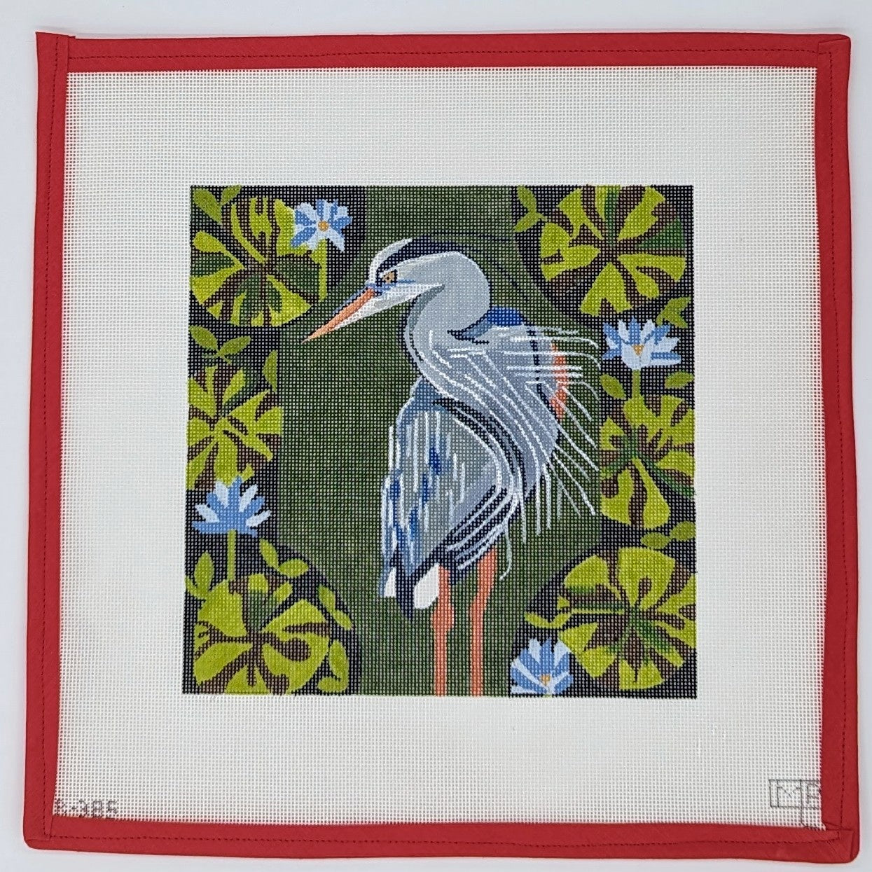 Heron in Greens