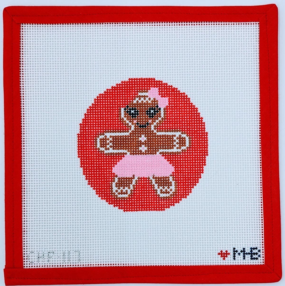 Gingerbread Girl Ornament (Red)