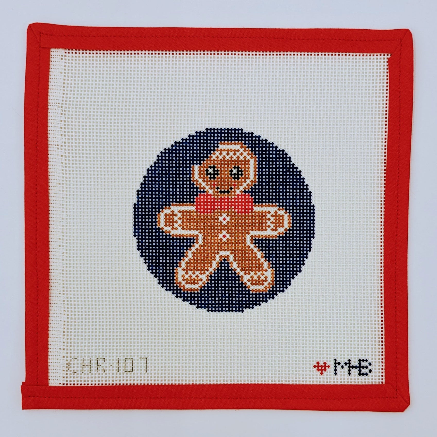 Gingerbread Boy Ornament (Blue)