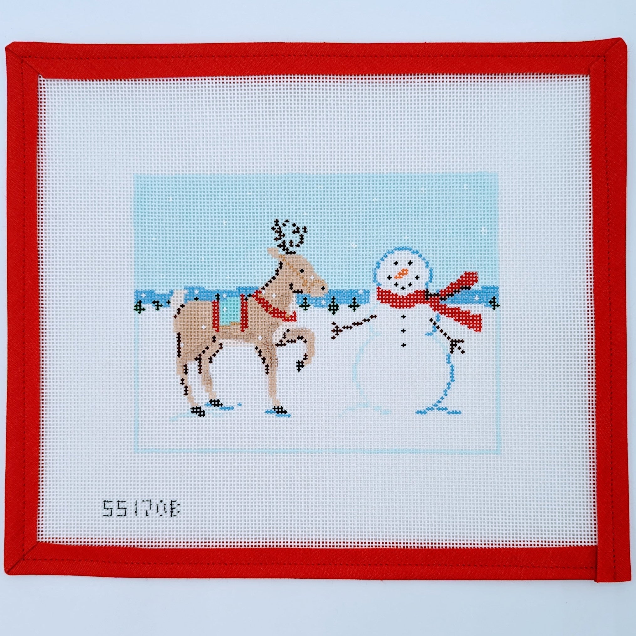 Reindeer Games Series: Reindeer & Snowman