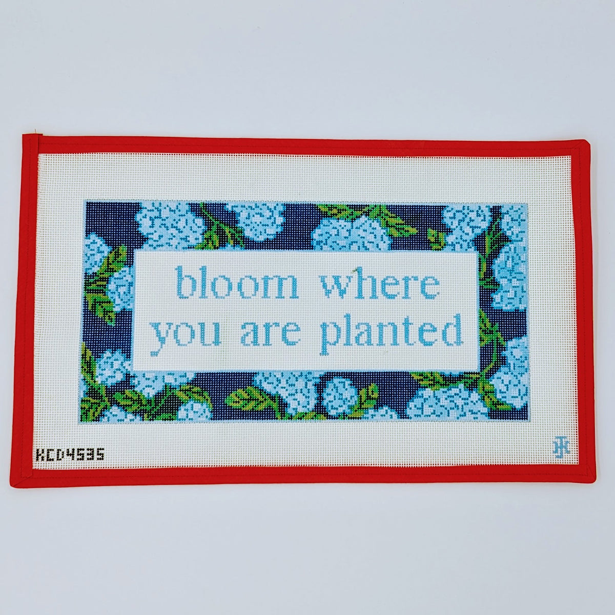 Bloom Where You Are Planted (Blue)