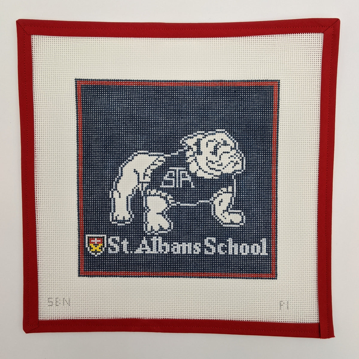 St. Albans Bulldog Pillow