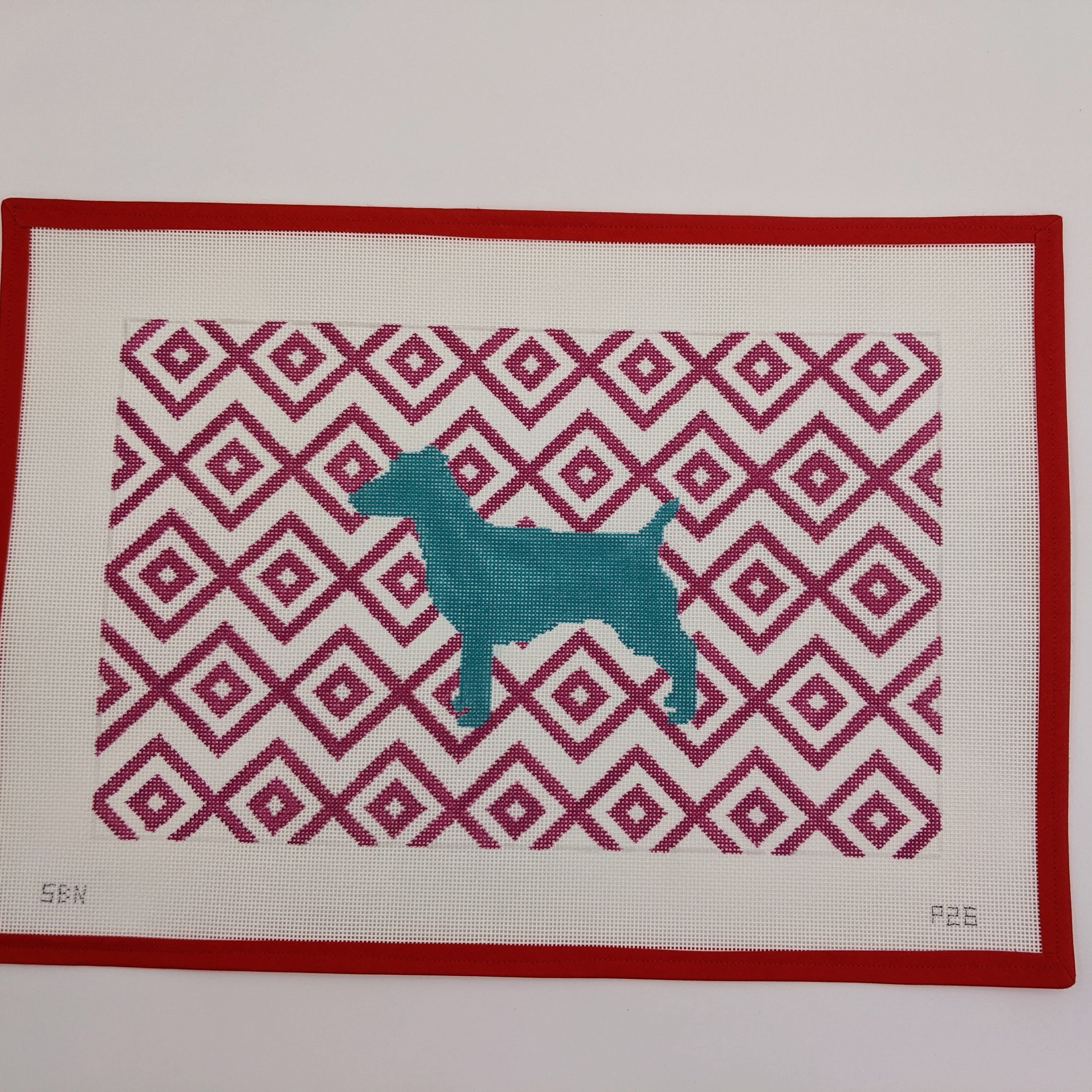 Mod Jack Russell Pillow