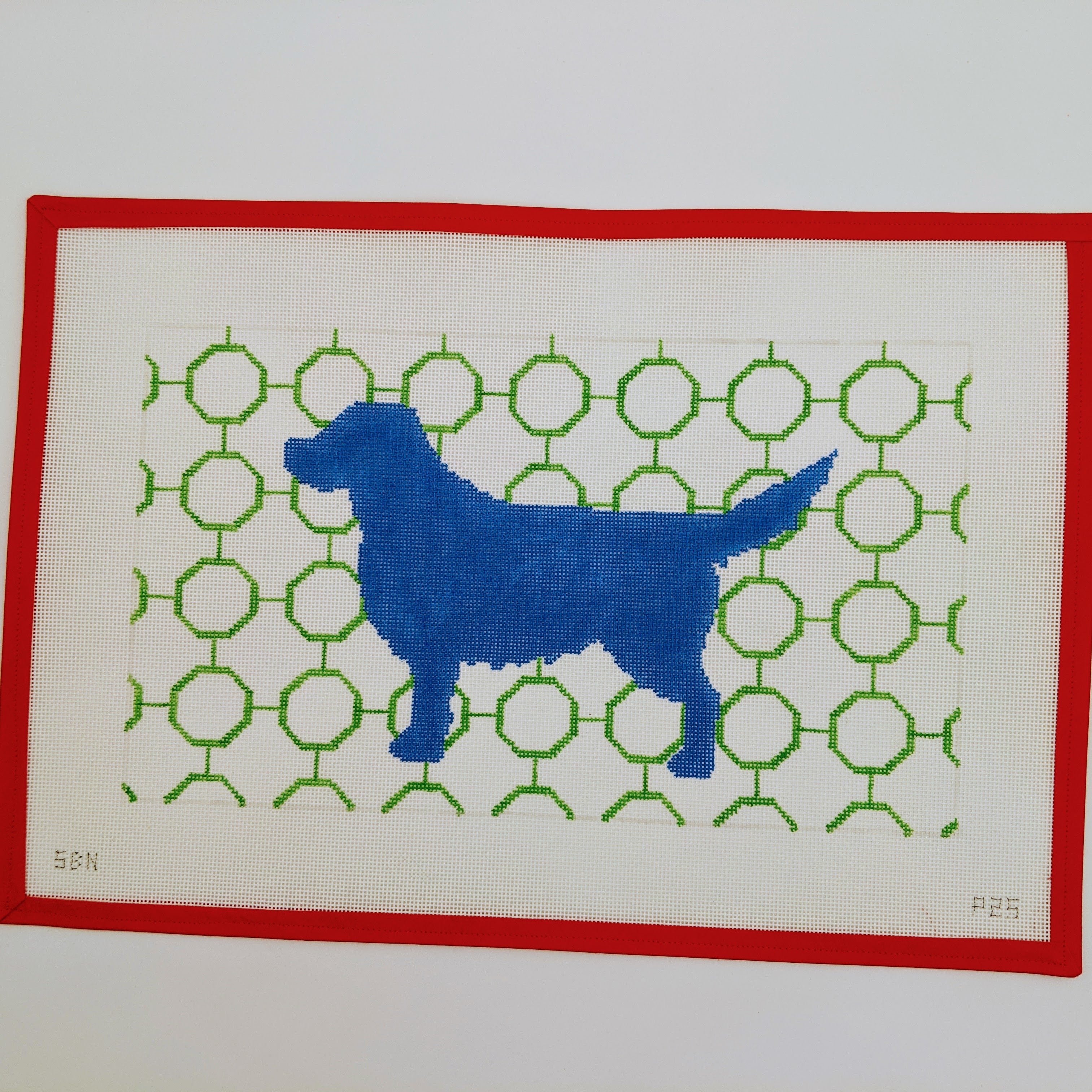 Mod Golden Retriever Pillow
