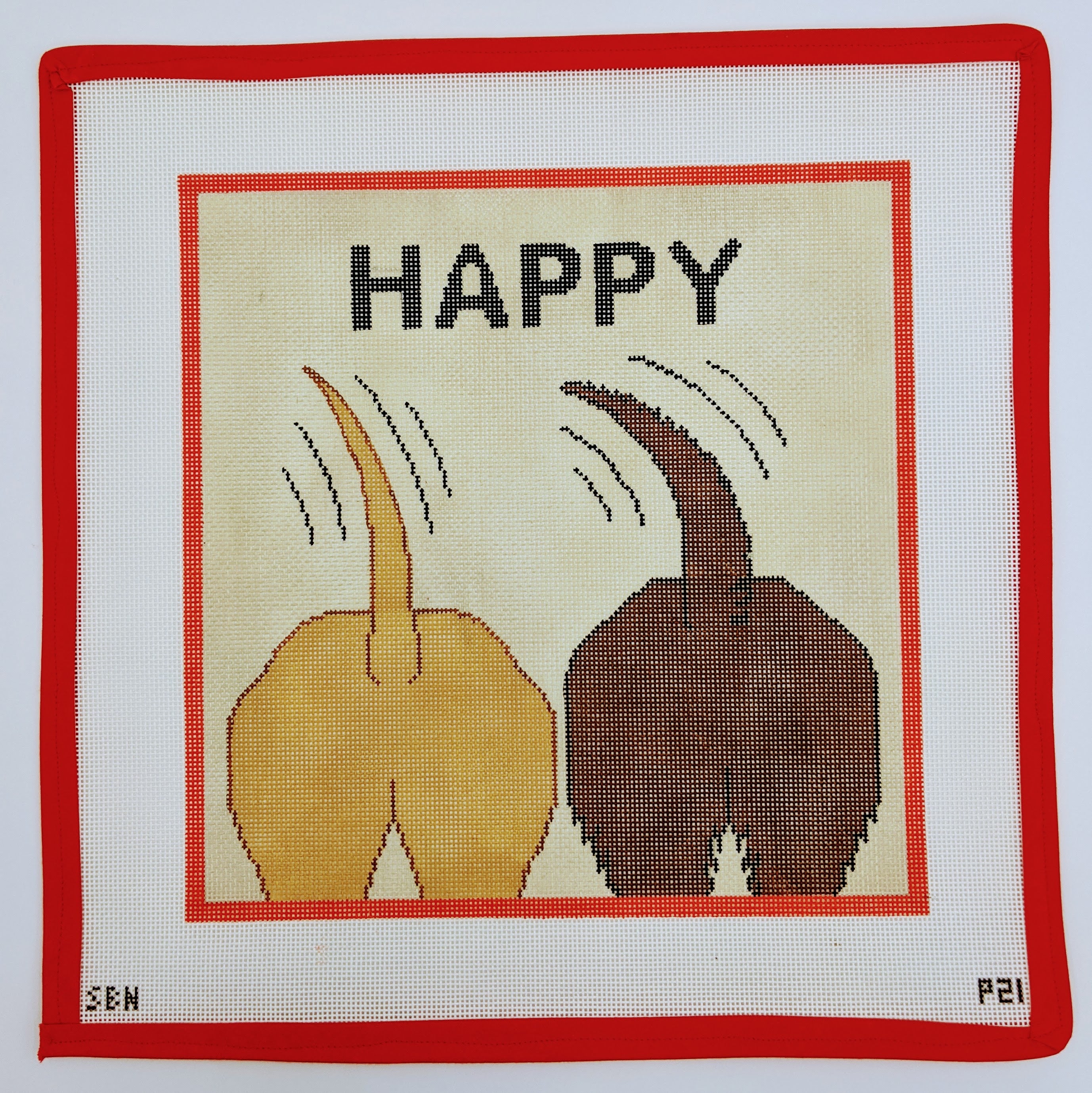 Happy! Pillow