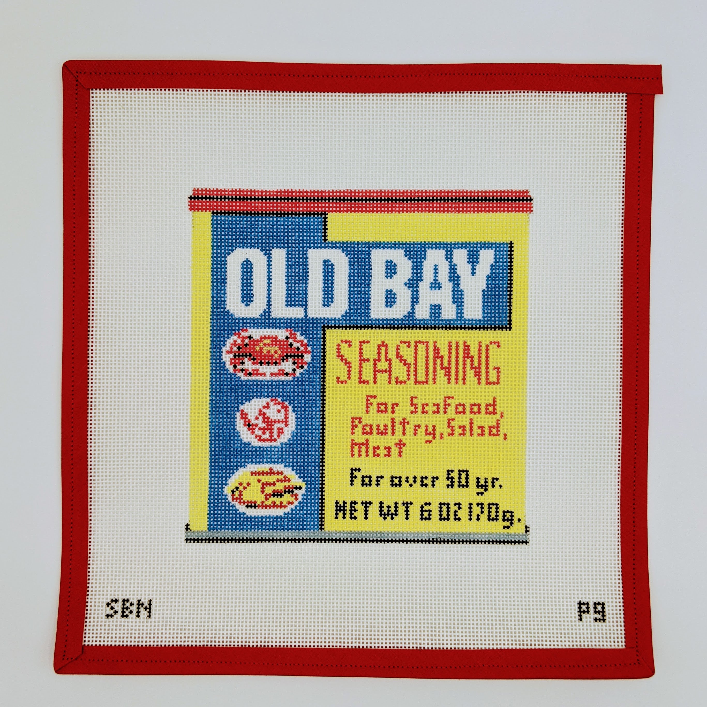 Old Bay Pillow