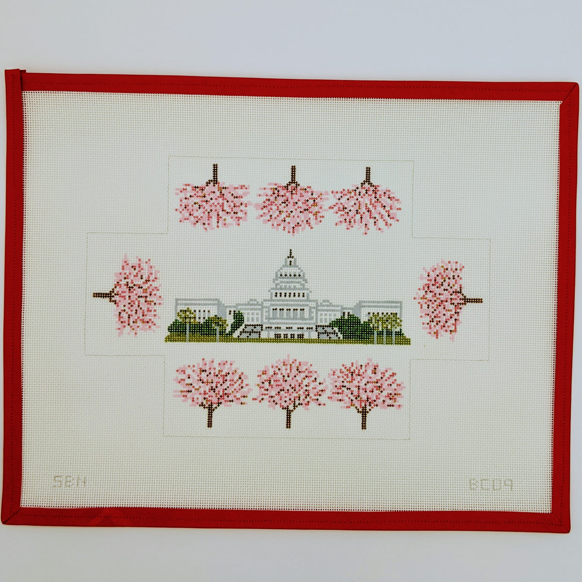 US Capitol w/Cherry Blossoms Brick Cover