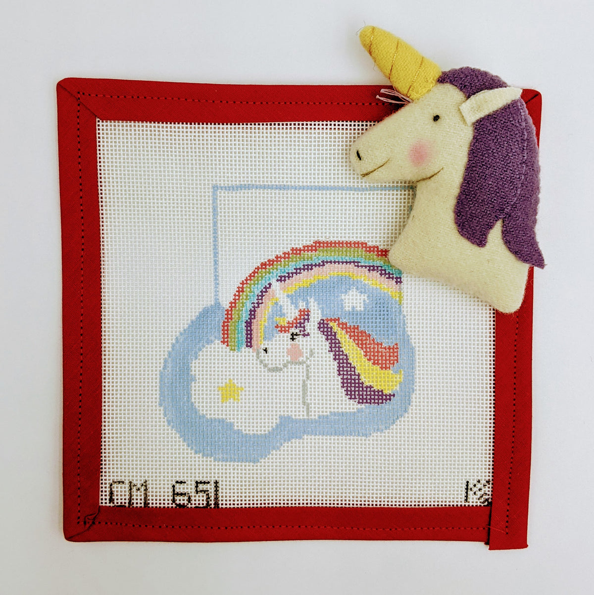 Unicorn and Rainbow + stuffie