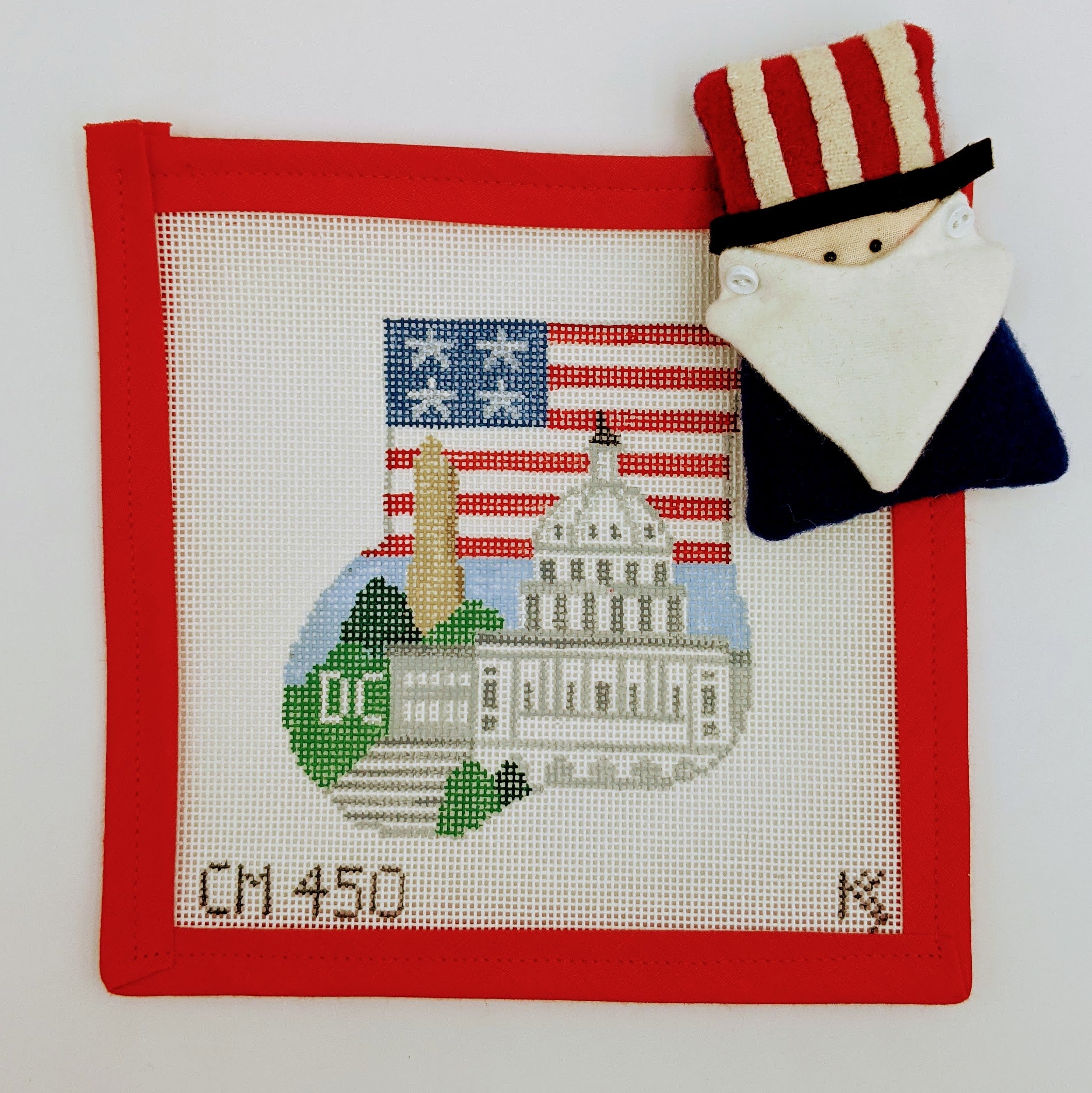 Washington, DC  and Uncle Sam + stuffie