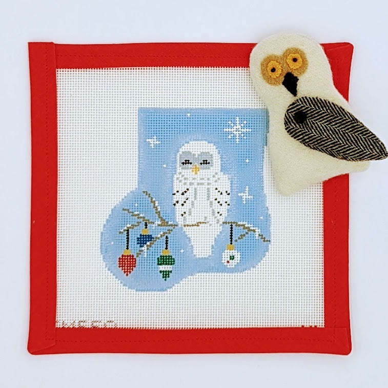 Snowy Owl + stuffie