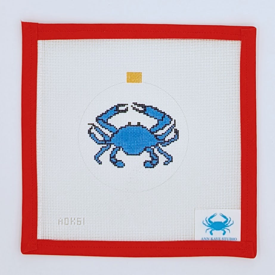 Blue crab ornament