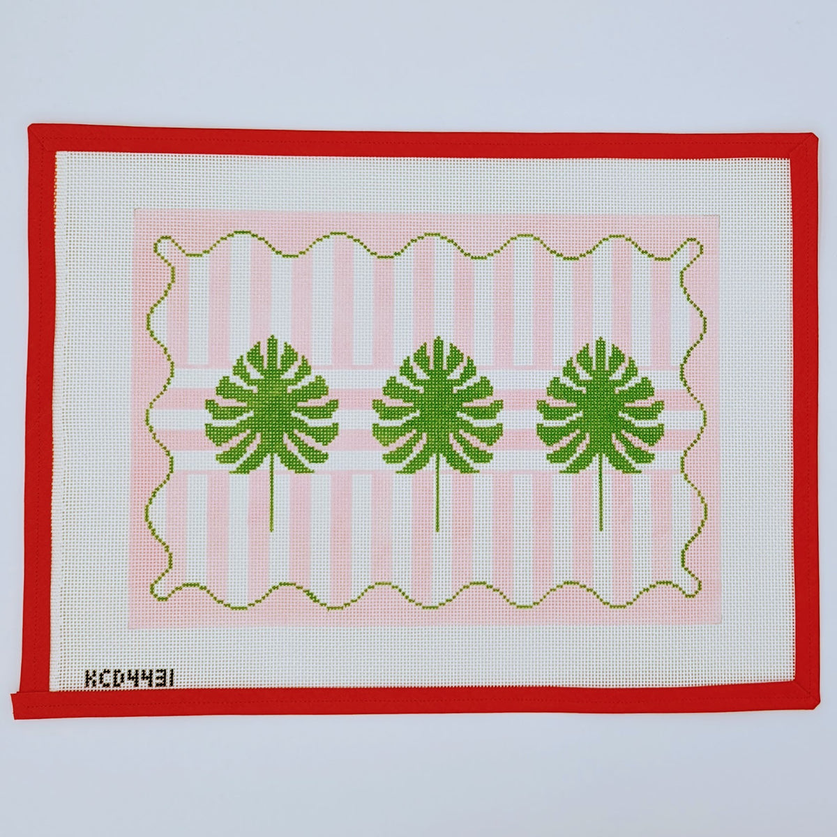 Palm Tray (pink/green)