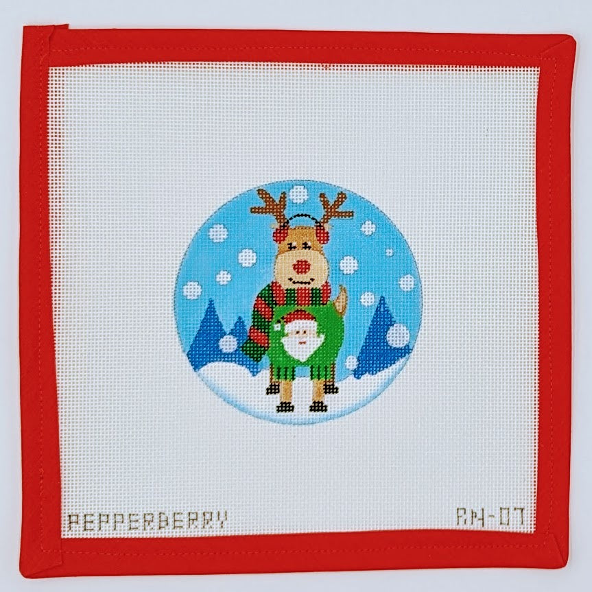 Santa Sweater Reindeer