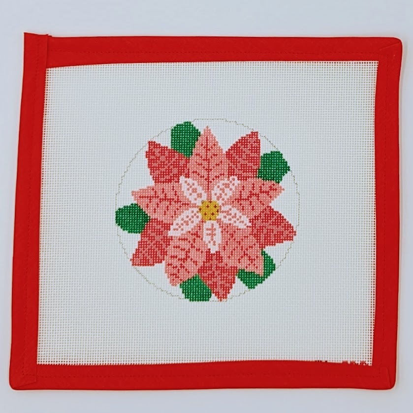 Poinsettia Round