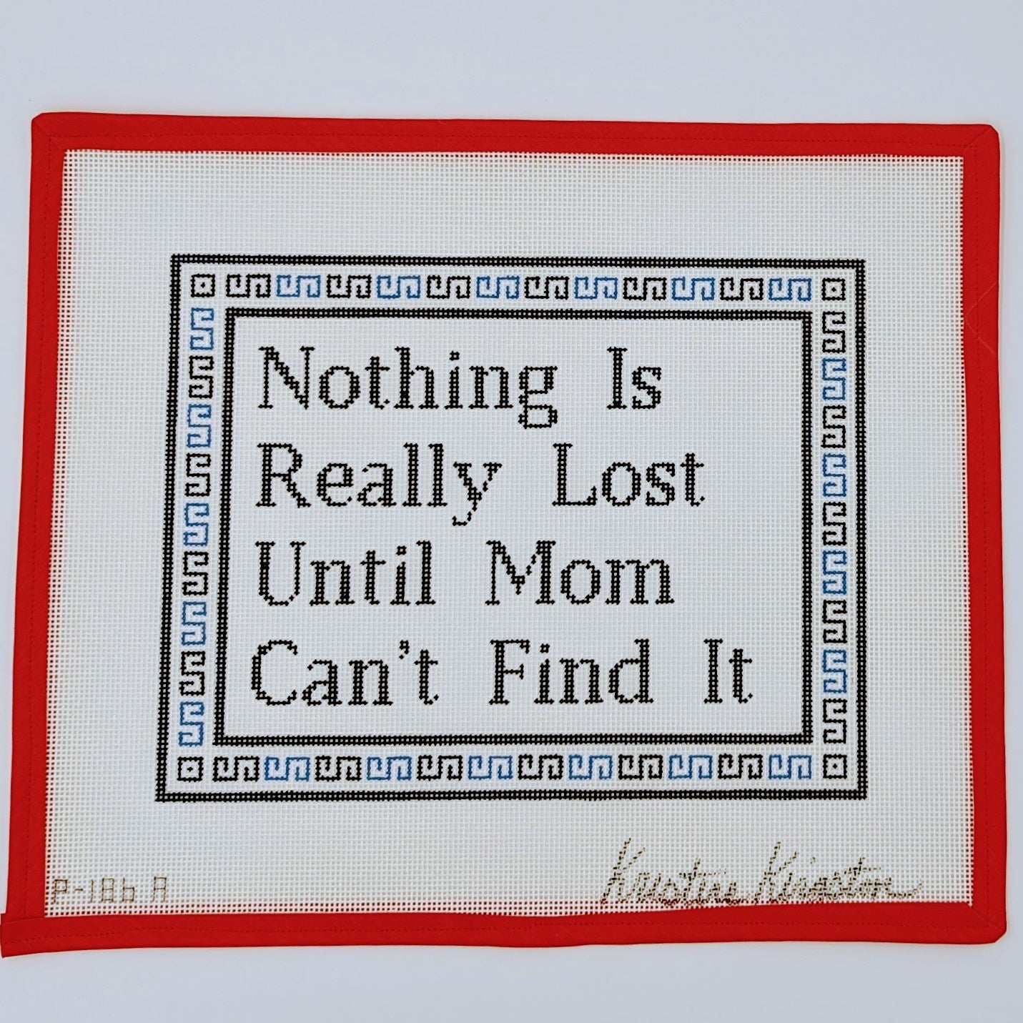 Nothing is Lost (Blue/White)