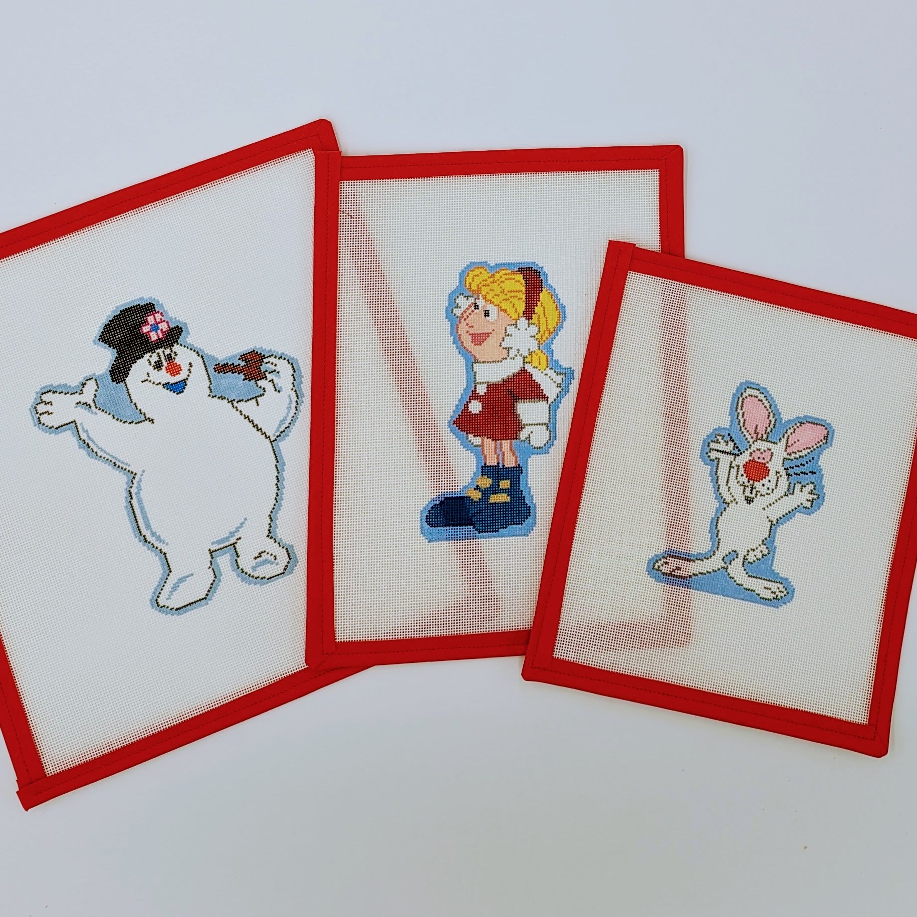 Frosty the Snowman  (3 canvases as a set)