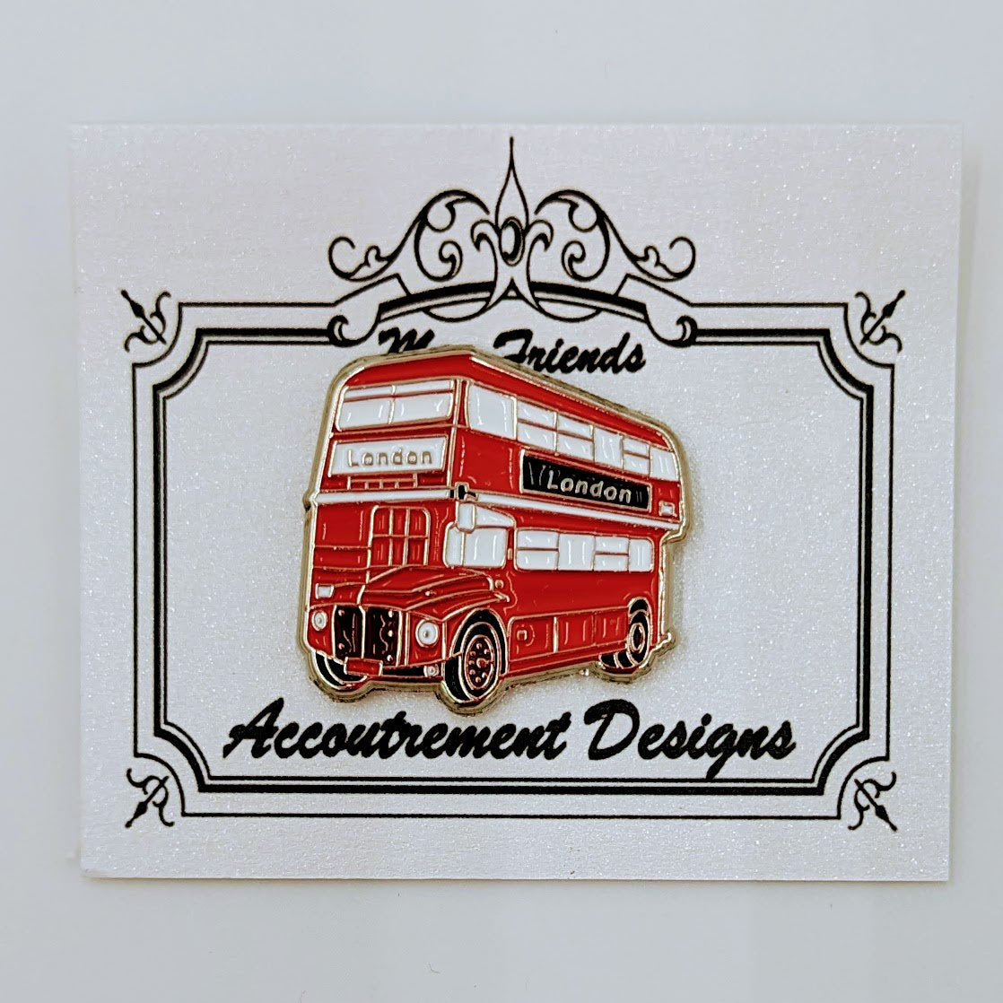 London Bus Needle Minder Magnet