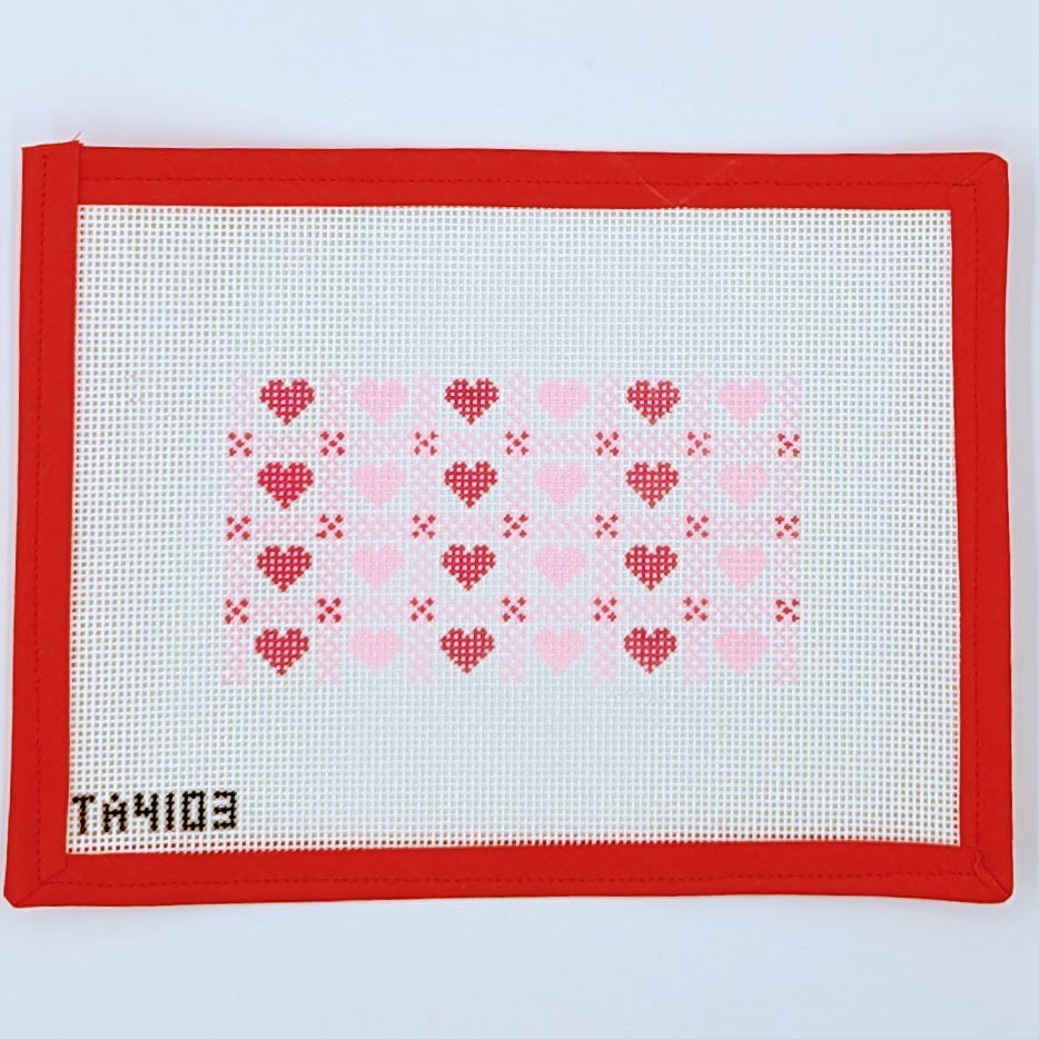 Hearts Gingham
