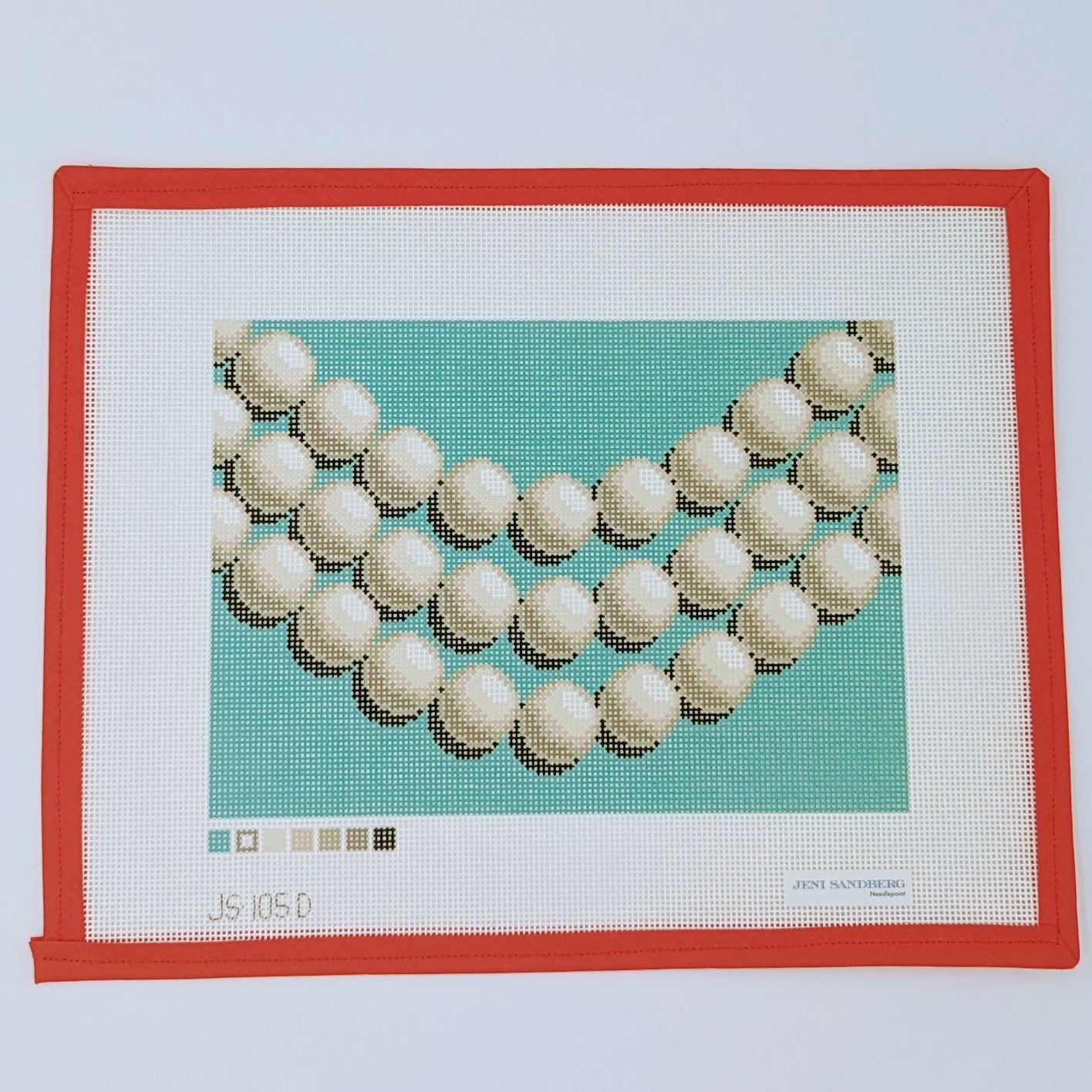 Pearls Clutch ( Teal)