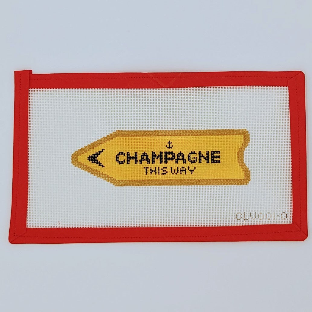 Champagne This Way (Orange)