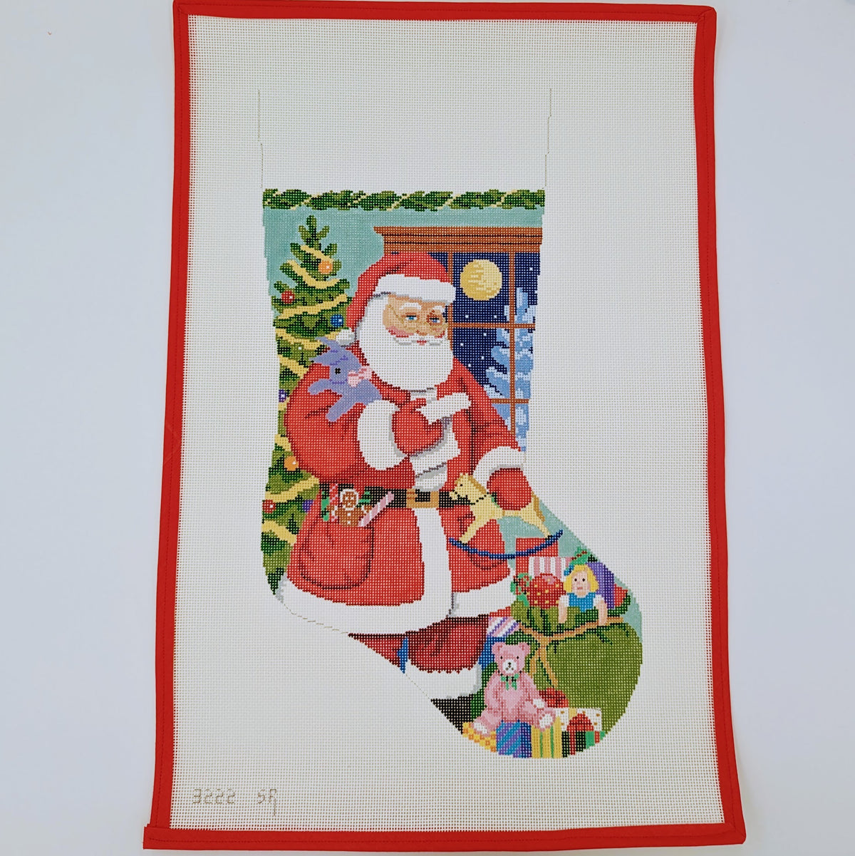 Santa&#39;s Toy Bag (Girl) Stocking