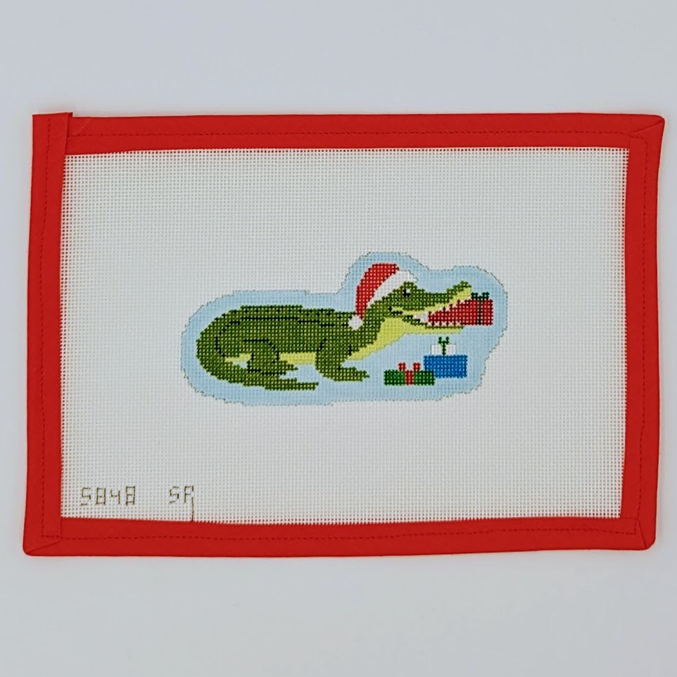 Alligator Chewing Present