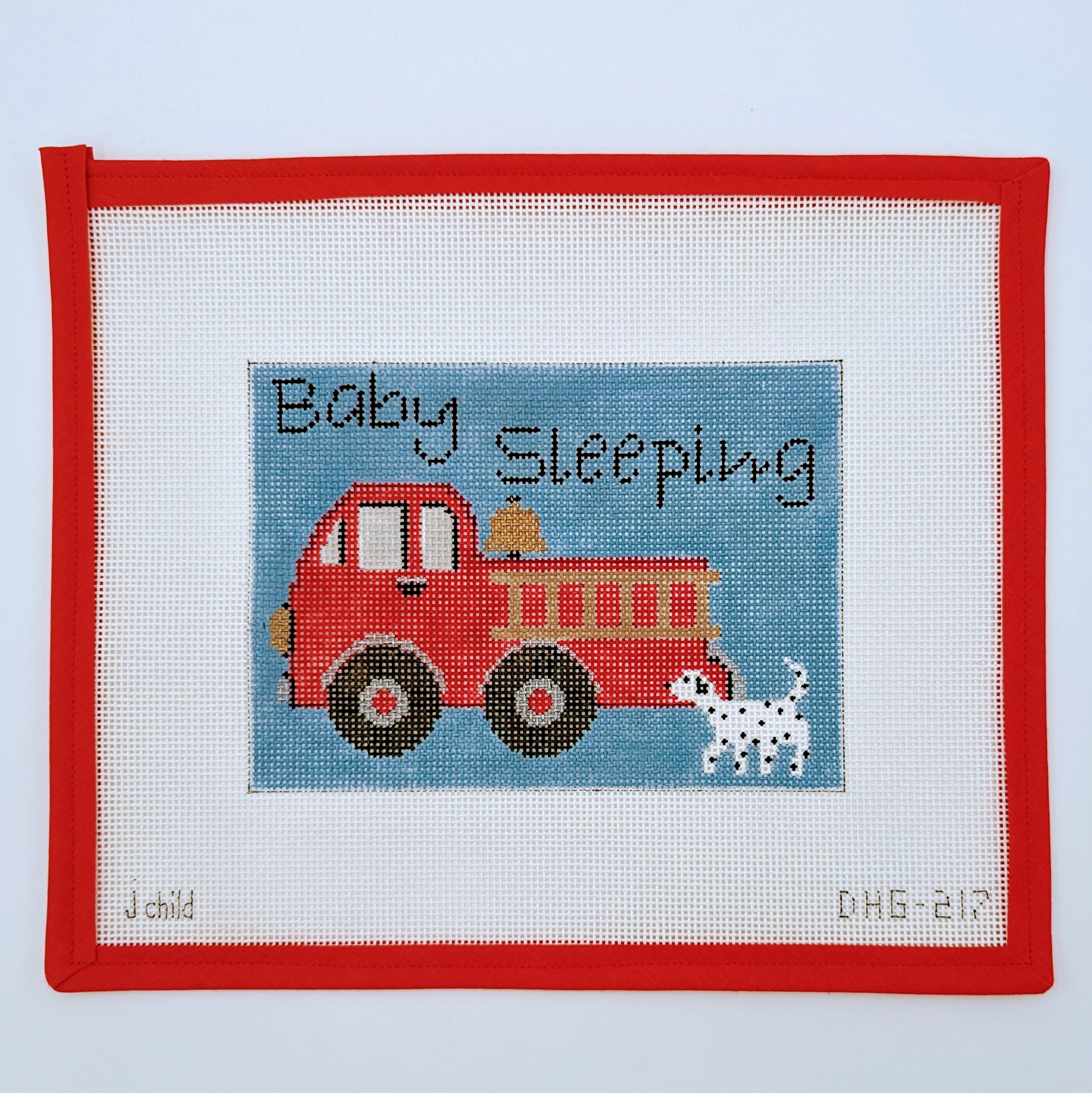 Fire Engine Baby Sleeping