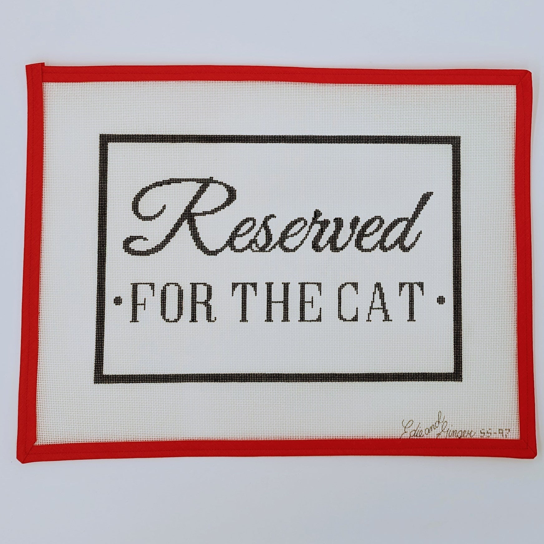 Reserved for the Cat