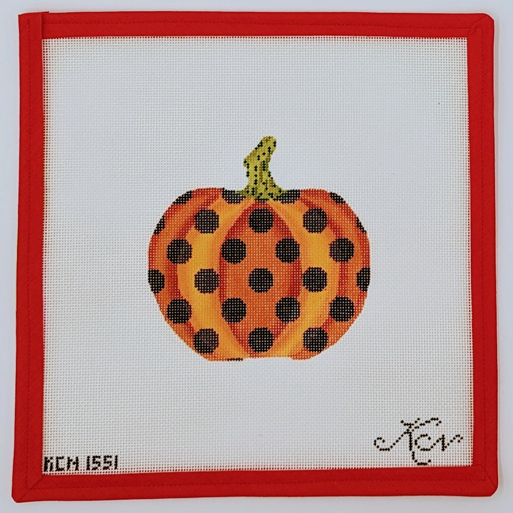 Haunted Polka Dots Pumpkin